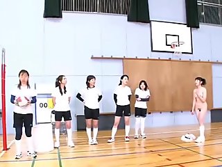 Subtitled Japanese ENF CFNF volleyball hazing in HD
